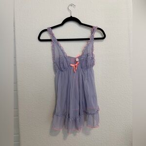 Victoria's Secret purple babydoll